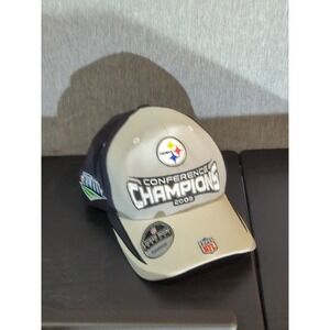 Pittsburgh Steelers 2008 NFL Conference Champions Reebok‎ Adjustable Hat